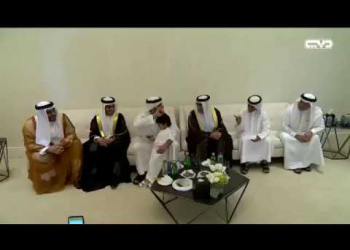 Embedded thumbnail for سيدي سمو الشيخ حمدان يشرفني بحضوره حفل استقبال زفاف نجلي عبد الله